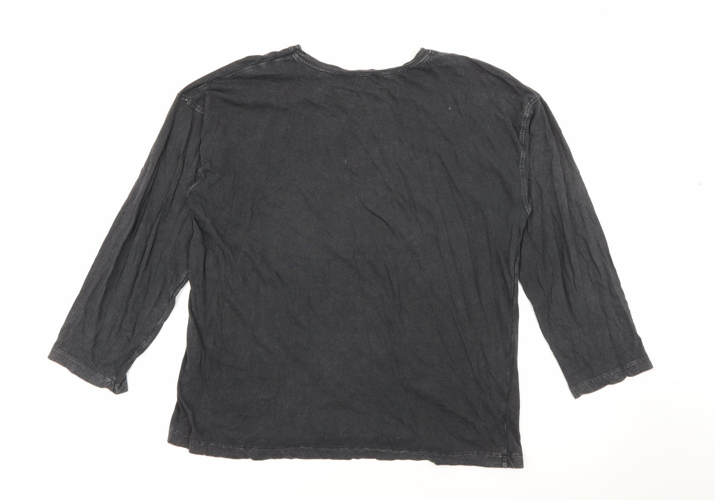 Womens UK Size S Zara Grey Pullover Jumper