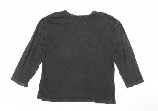 Womens UK Size S Zara Grey Pullover Jumper
