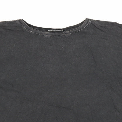 Womens UK Size S Zara Grey Pullover Jumper