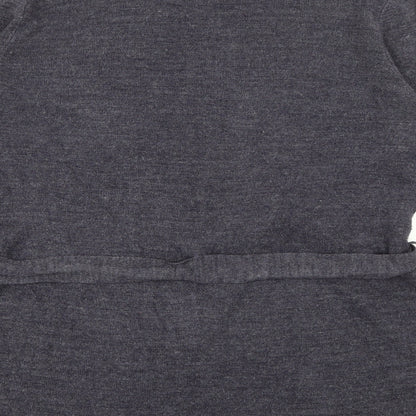 George Womens Purple High Neck  Acrylic Pullover Jumper Size 12