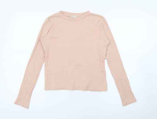 Womens UK Size 8 River Island Pink Pullover Jumper