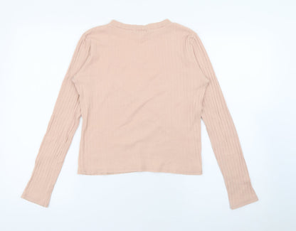 Womens UK Size 8 River Island Pink Pullover Jumper