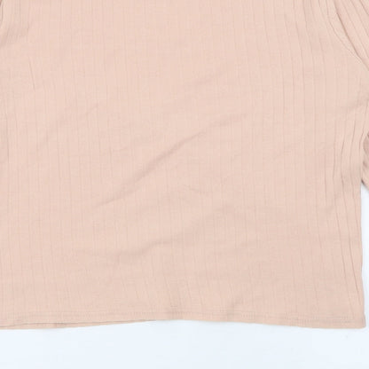 Womens UK Size 8 River Island Pink Pullover Jumper