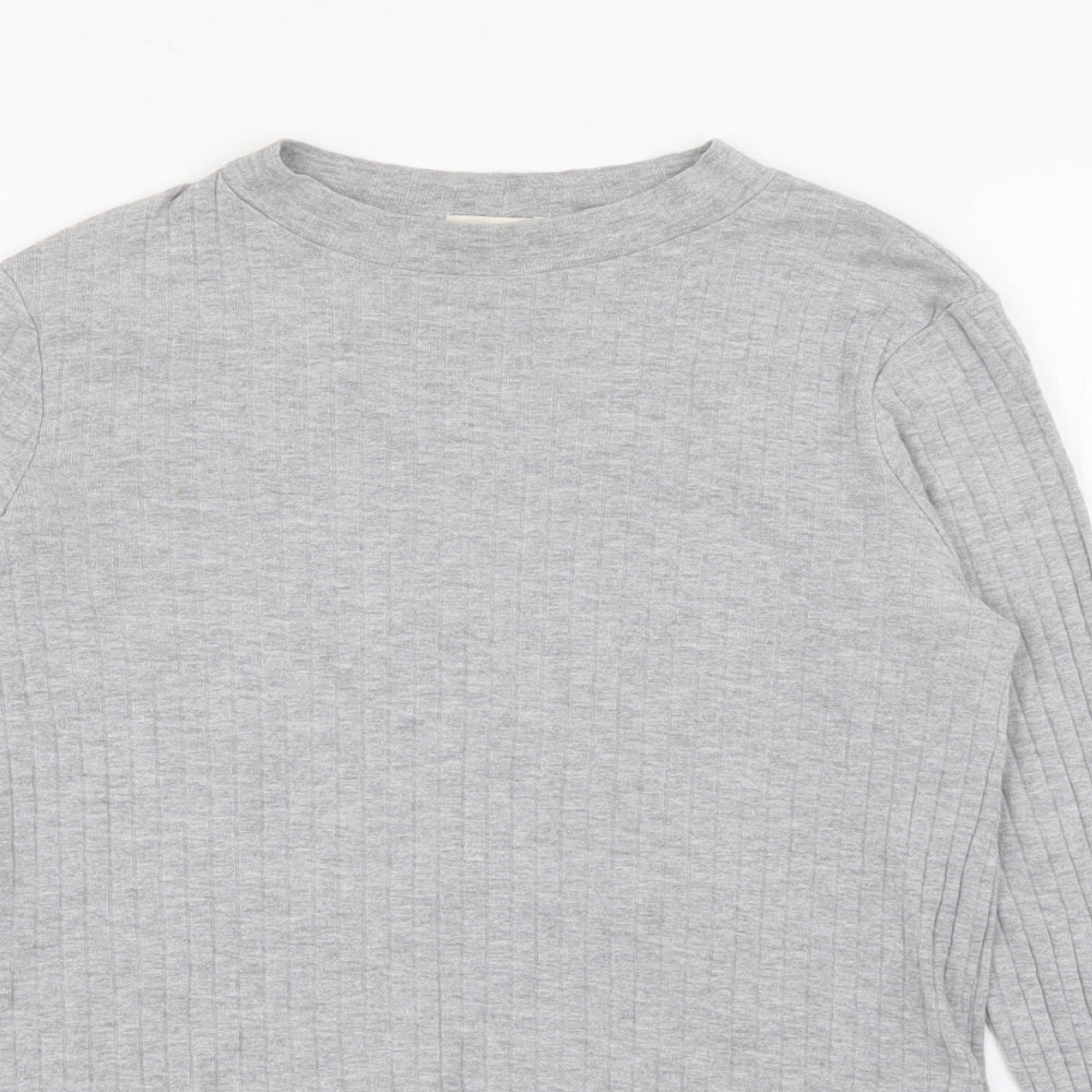 Womens UK Size 8 River Island Grey Pullover Jumper