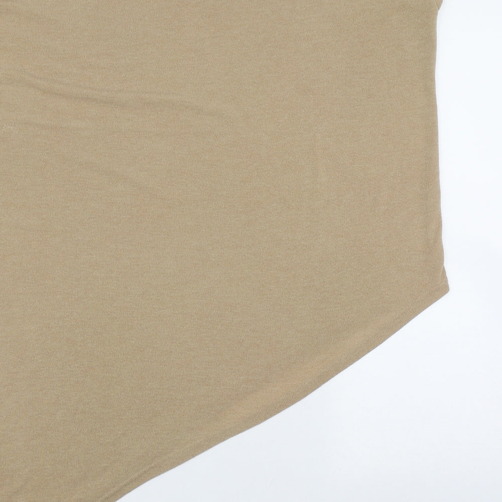 Womens UK Size 18 River Island Beige Tunic Tank
