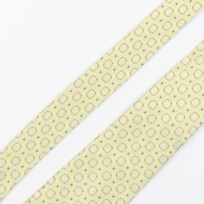 Skopes  Mens Multicoloured Geometric Polyester Pointed Tie One Size