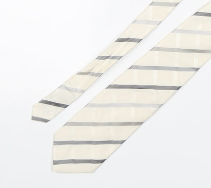 NEXT Mens Multicoloured Plaids & Checks Silk Pointed Tie One Size