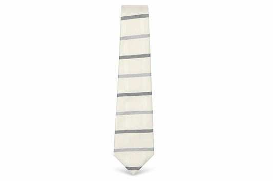 Front view of Next men’s multicoloured plaids & checks silk pointed tie one size