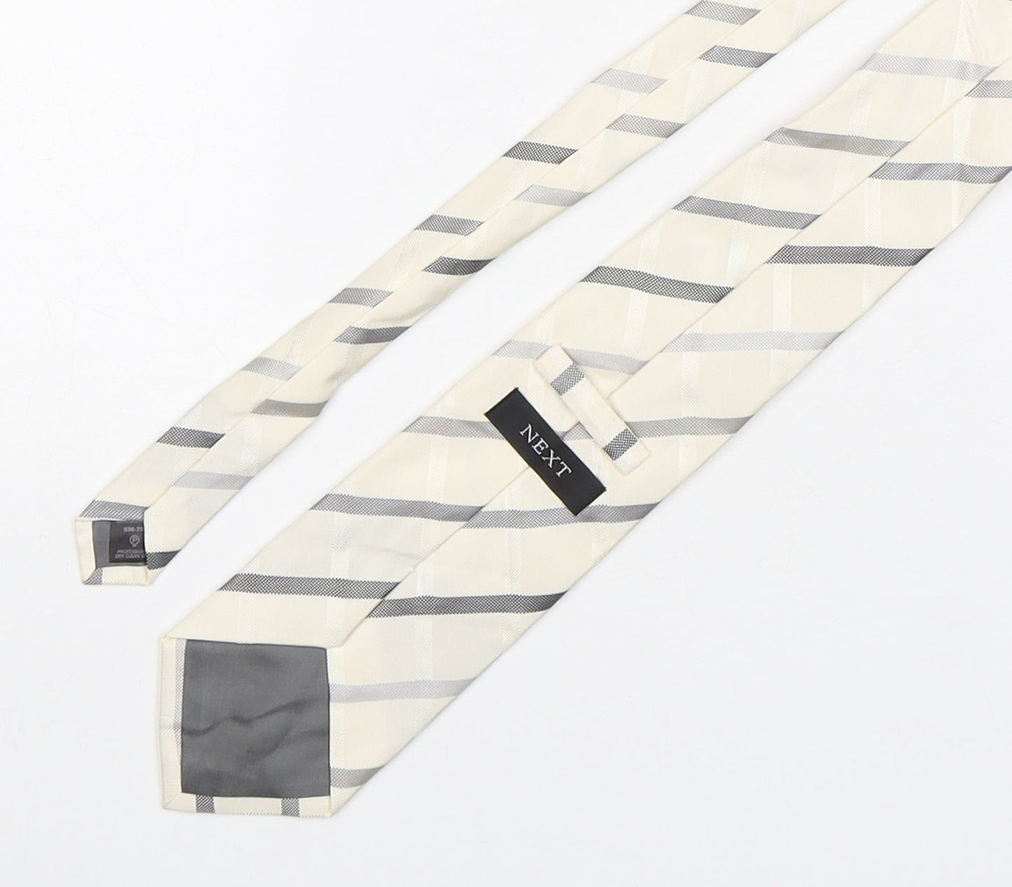 NEXT Mens Multicoloured Plaids & Checks Silk Pointed Tie One Size