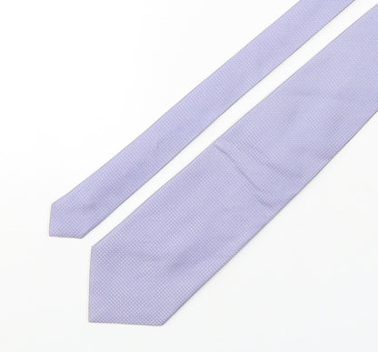 NEXT Mens Purple Grenadine Silk Pointed Tie One Size