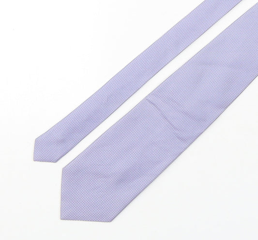 NEXT Mens Purple Grenadine Silk Pointed Tie One Size