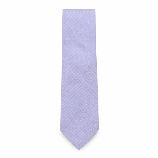 Front view of Next men’s purple grenadine silk pointed tie one size