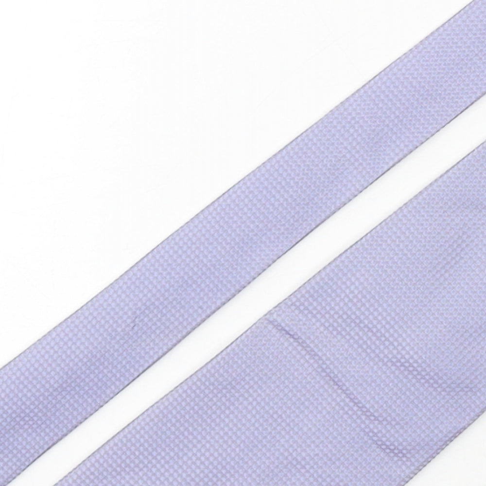 NEXT Mens Purple Grenadine Silk Pointed Tie One Size
