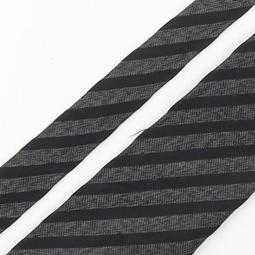 Preworn Mens Multicoloured Striped Silk Pointed Tie One Size