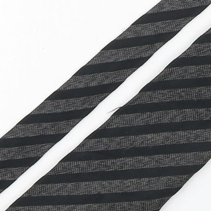 Preworn Mens Multicoloured Striped Silk Pointed Tie One Size