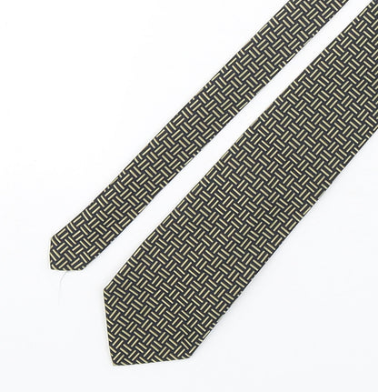 Marks and Spencer Mens Multicoloured Geometric Polyester Pointed Tie One Size