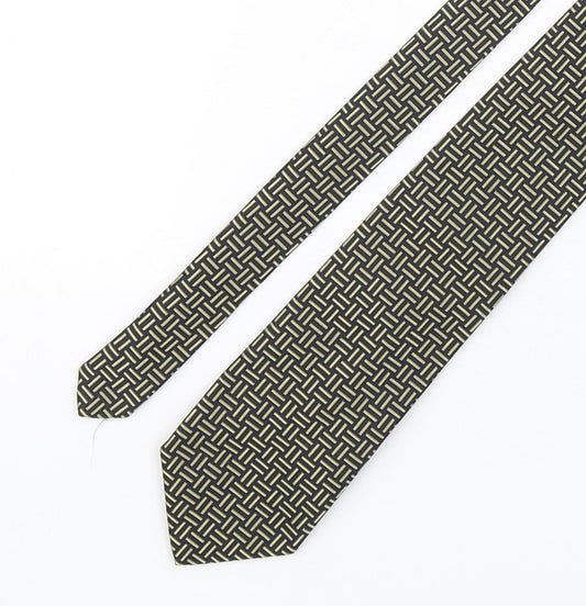 Marks and Spencer Mens Multicoloured Geometric Polyester Pointed Tie One Size