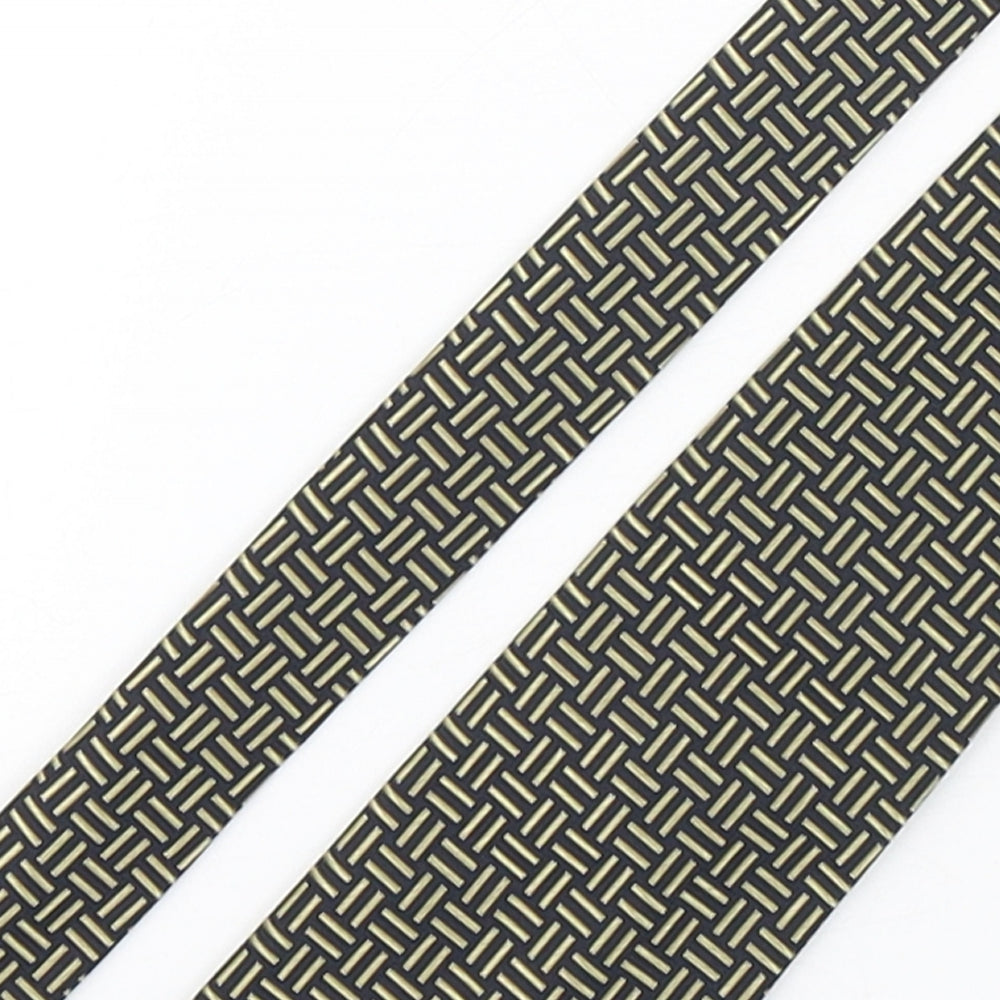 Marks and Spencer Mens Multicoloured Geometric Polyester Pointed Tie One Size