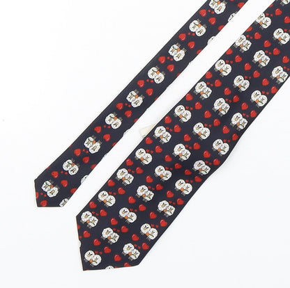 Mens Burton Multicoloured Geometric  Pointed Tie