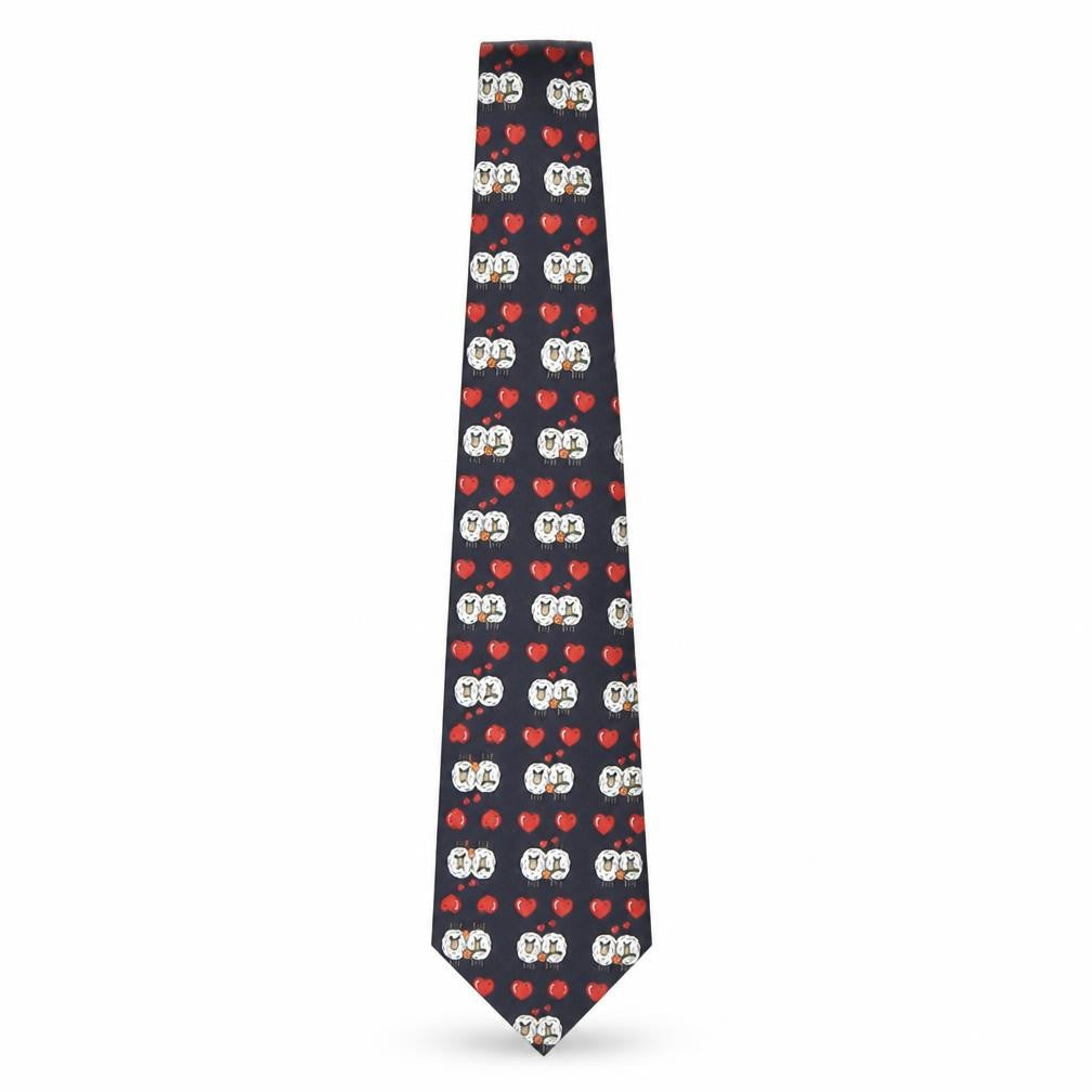 Mens Burton Multicoloured Geometric  Pointed Tie