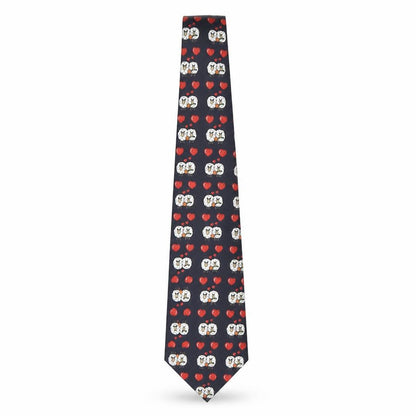 Mens Burton Multicoloured Geometric  Pointed Tie