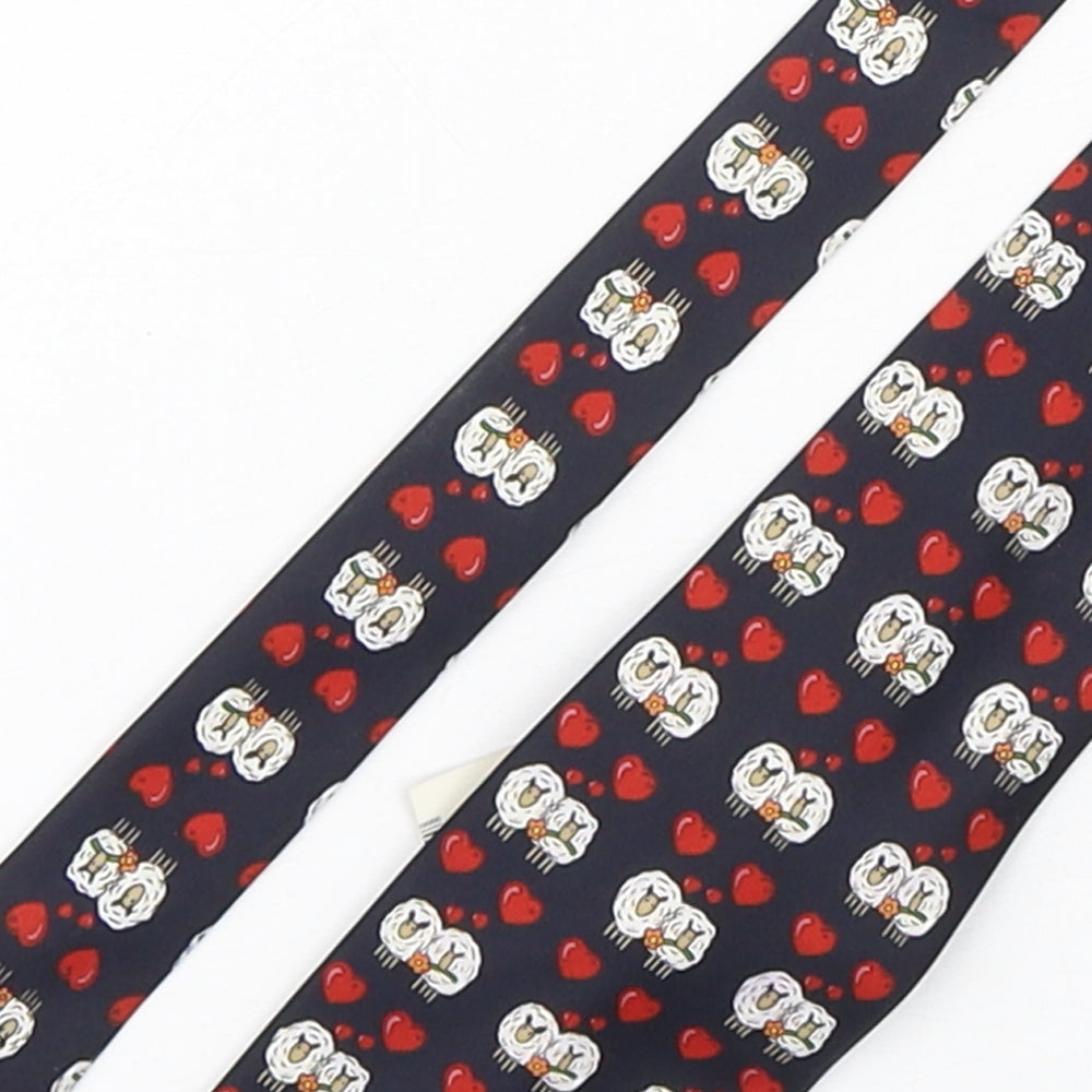 Mens Burton Multicoloured Geometric  Pointed Tie