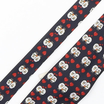 Mens Burton Multicoloured Geometric  Pointed Tie