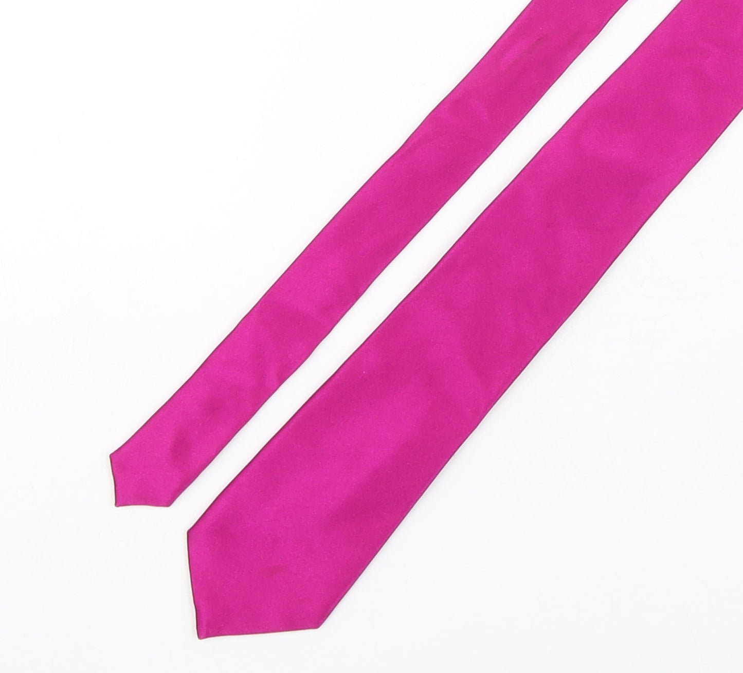 NEXT Mens Purple  Silk Pointed Tie One Size