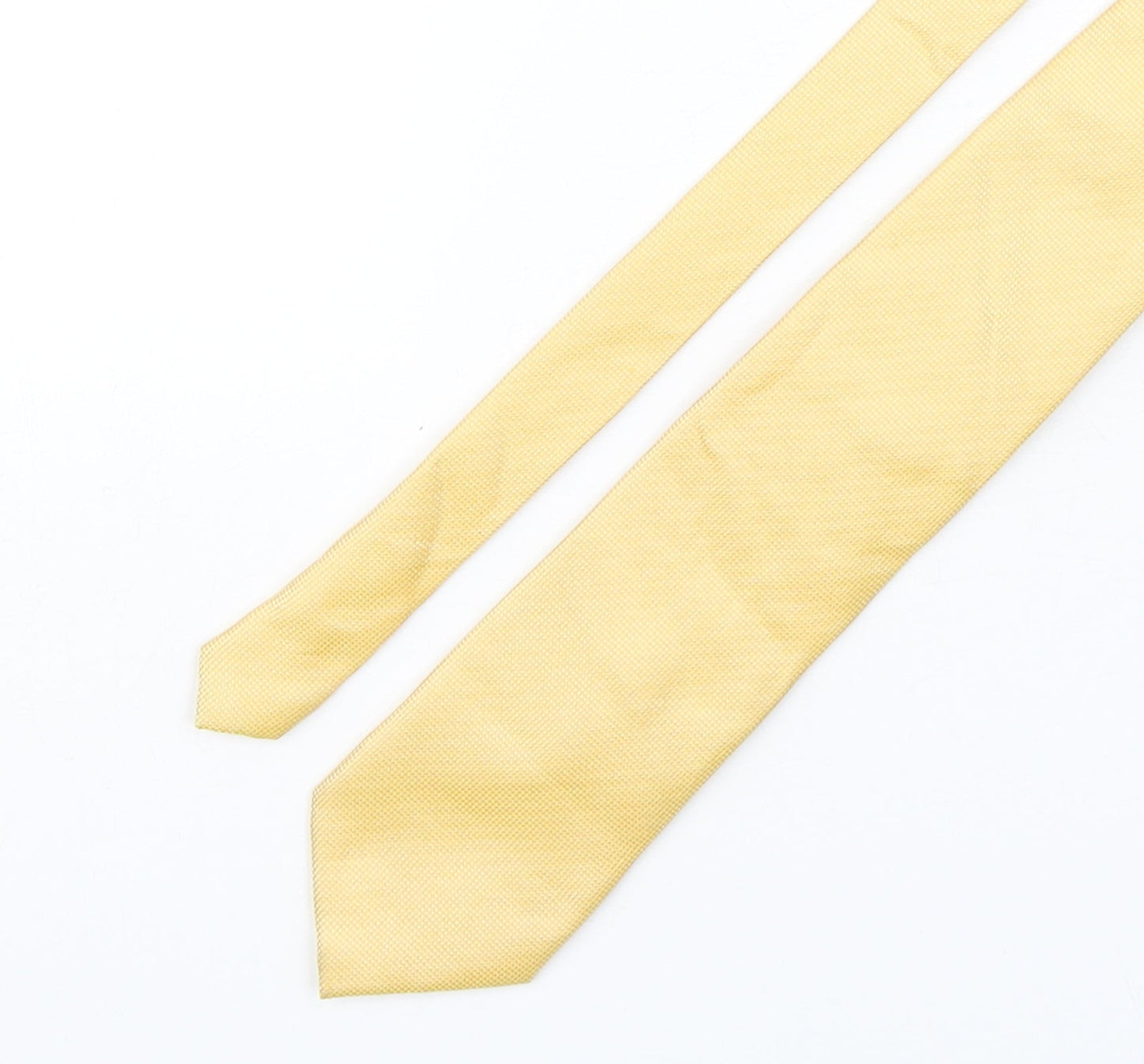 Mens Ventura Gold Grenadine  Pointed Tie