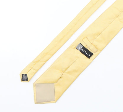Mens Ventura Gold Grenadine  Pointed Tie