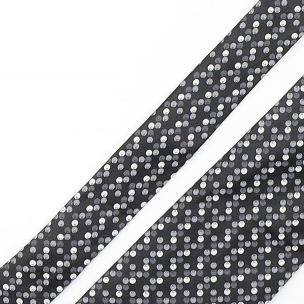 Marks and Spencer Mens Multicoloured Polka Dot Silk Pointed Tie One Size