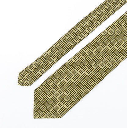 Marks and Spencer Mens Multicoloured Geometric Polyester Pointed Tie One Size