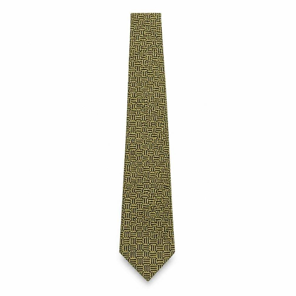 Mens Marks and Spencer Multicoloured Geometric  Pointed Tie