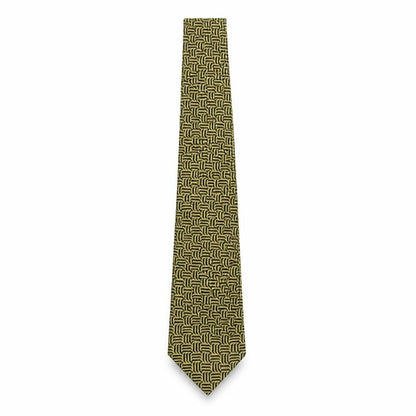 Mens Marks and Spencer Multicoloured Geometric  Pointed Tie