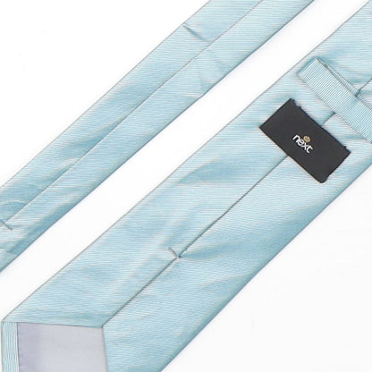 NEXT Mens Green  Silk Pointed Tie One Size