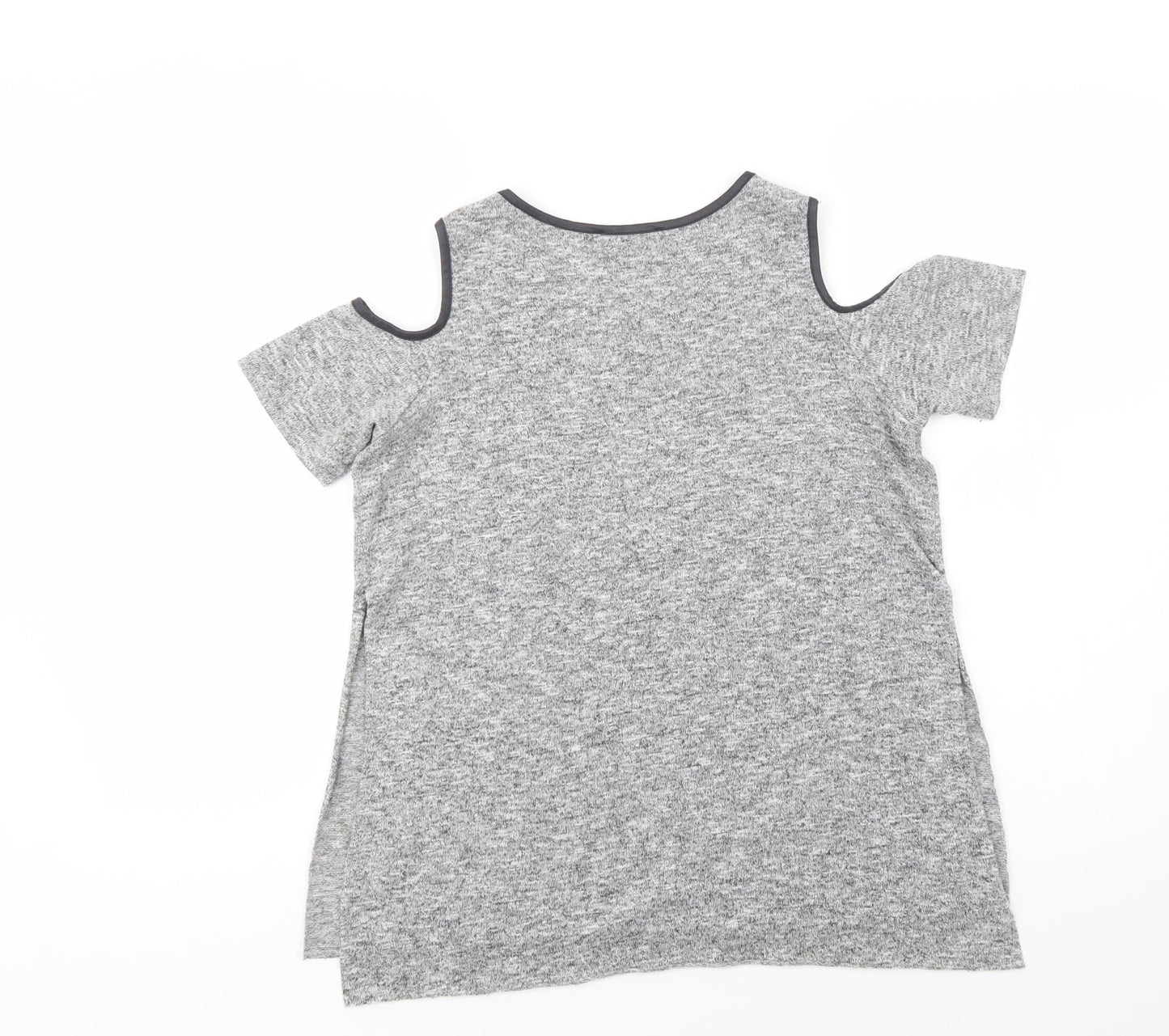 Womens UK Size 10 Select Grey Basic Blouse