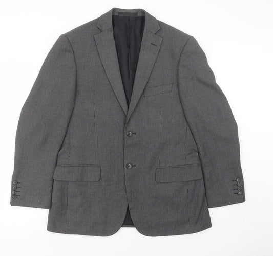 Mens UK Size 40 Marks and Spencer Grey Jacket
