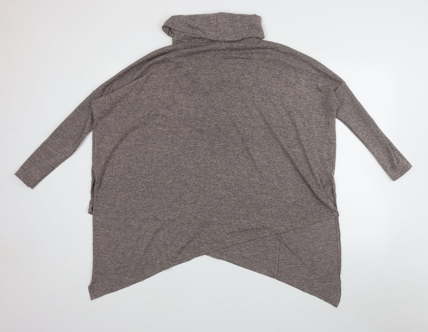 Womens UK Size S New Look Brown Pullover Jumper