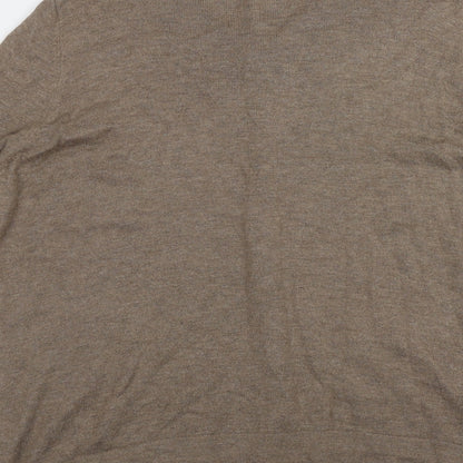 Womens UK Size  Marks and Spencer Brown Cardigan Jumper