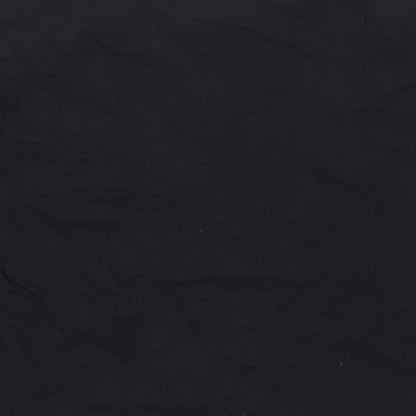 Fruit of the Loom Boys Black  Cotton Basic T-Shirt Size 3-4 Years Crew Neck Pullover - Unspeakable