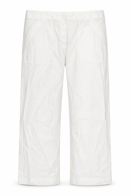 Womens UK Size 12 BHS Regular Fit  White Trousers