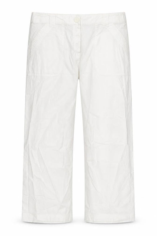 Womens UK Size 12 BHS Regular Fit  White Trousers