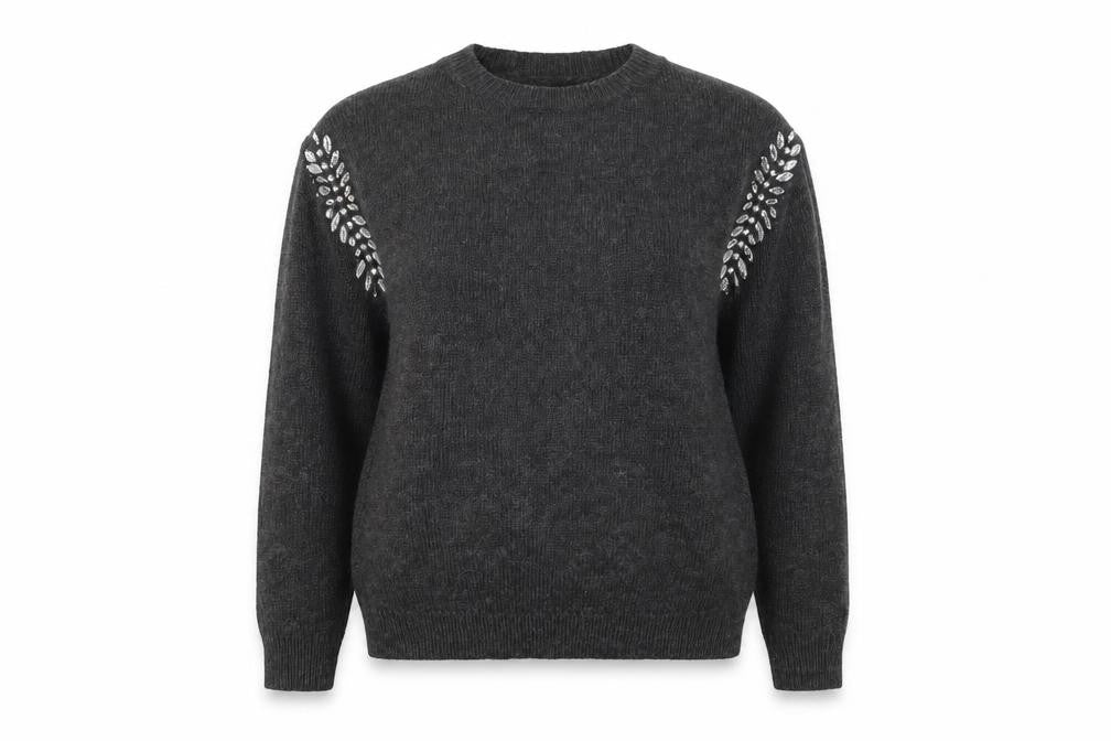 Womens UK Size 6 Primark Grey Pullover Jumper