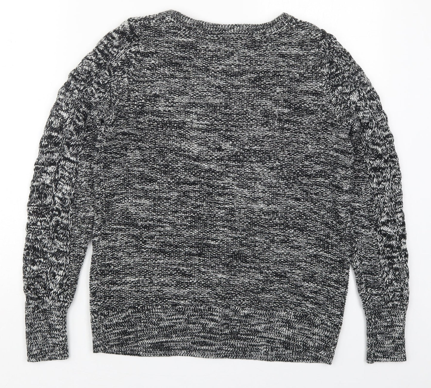 Gap Womens Grey Crew Neck  Cotton Pullover Jumper Size M
