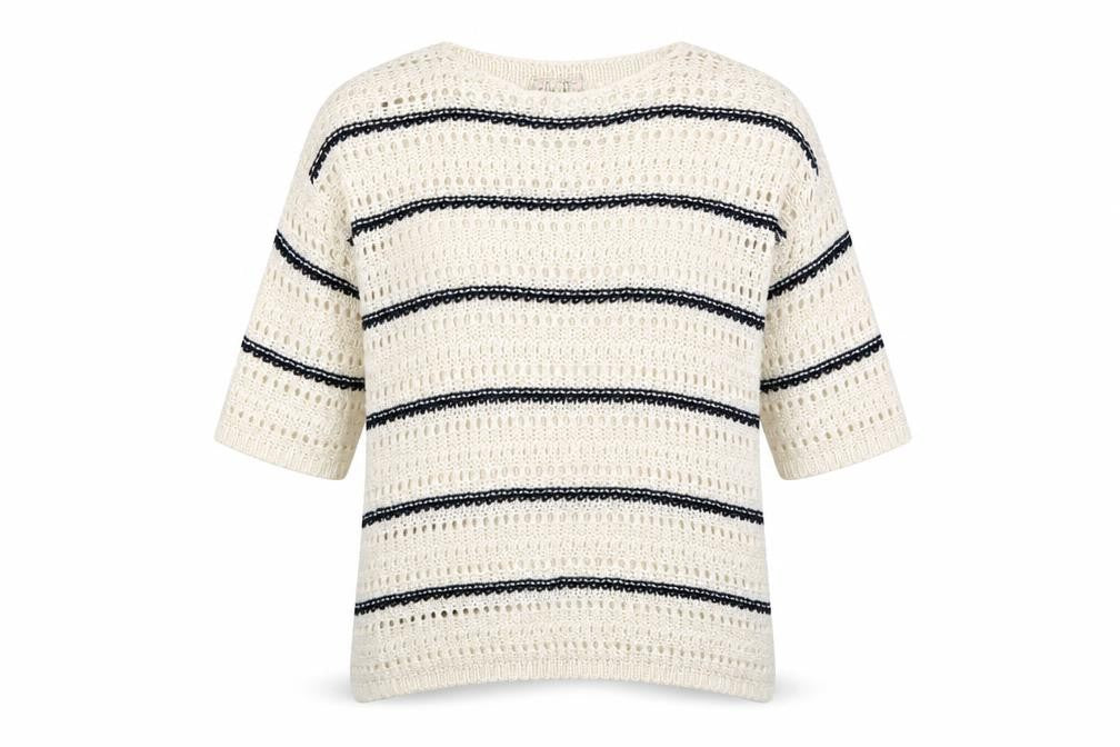 Womens UK Size S New Look Ivory Pullover Jumper