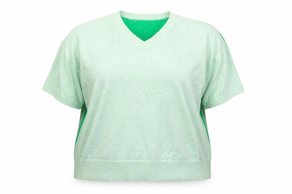 Womens UK Size 22 Marks and Spencer Green Pullover Jumper
