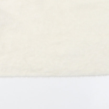 Womens UK Size S New Look White Cropped Blouse
