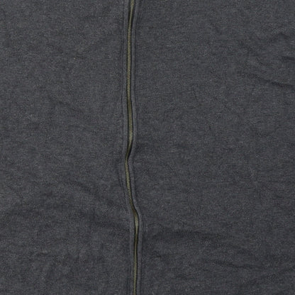 TU Womens Grey  Viscose Jersey T-Shirt Size 14 Round Neck