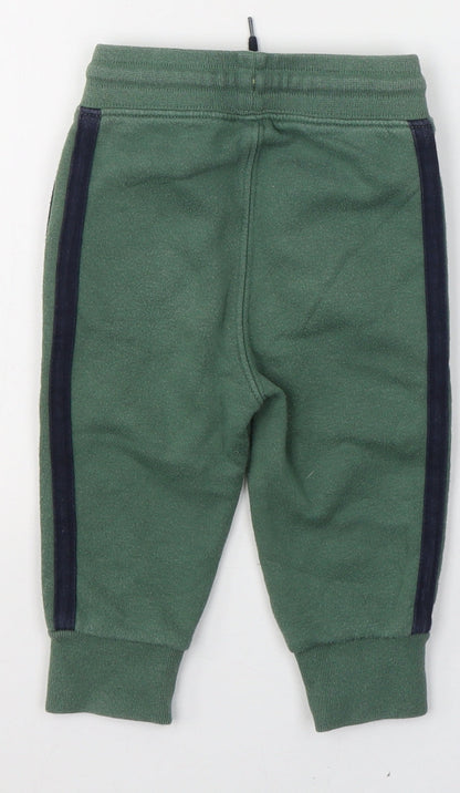 Gap Baby Green  Cotton Sweatpants Leggings Size 12-18 Months  Pullover