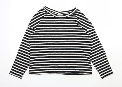 Womens UK Size M H&M Black Pullover Jumper